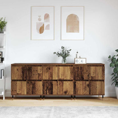 Sideboards 3 pcs Altholz 180 x 35 x 70 cm Holzwerkstoff