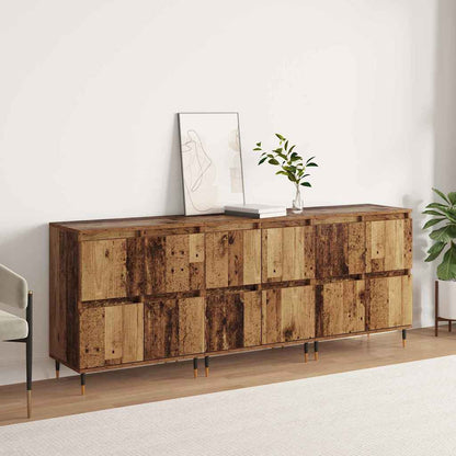 Sideboards 3 pcs Altholz 180 x 35 x 70 cm Holzwerkstoff