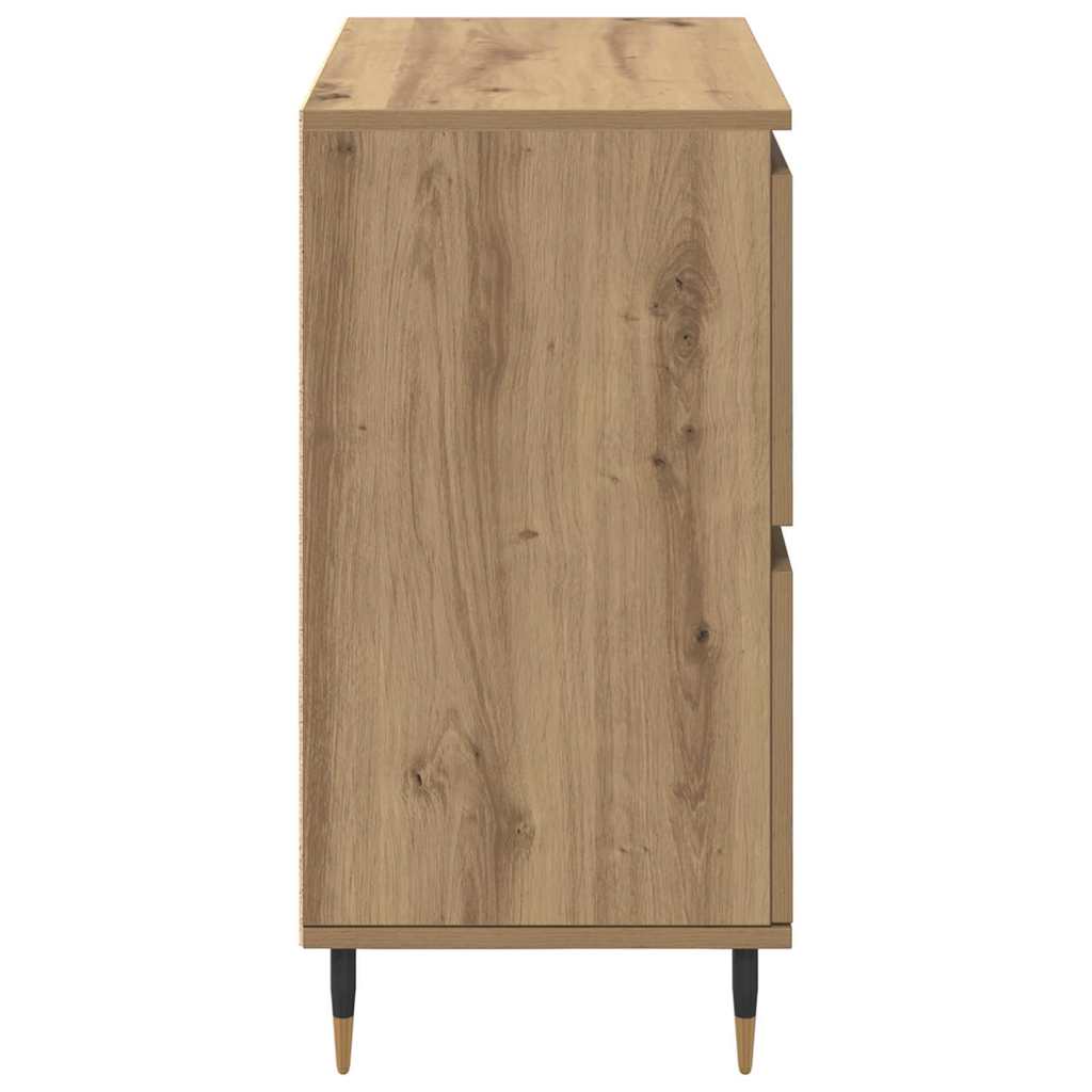 Sideboards 3 pcs Artisan-Eiche 180 x 35 x 70 cm Holzwerkstoff