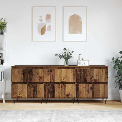 Sideboards 3 pcs Altholz 180 x 35 x 70 cm Holzwerkstoff