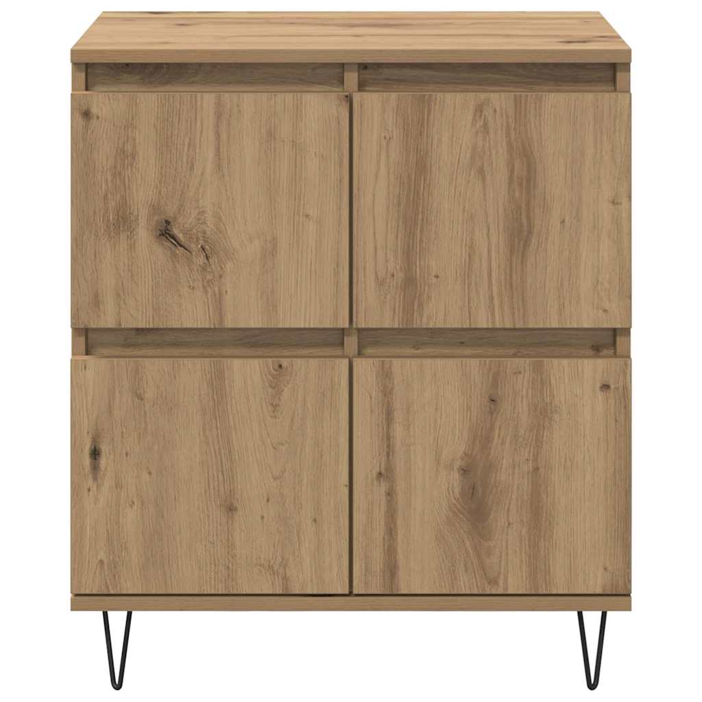 Sideboards 3 pcs Artisan-Eiche 180 x 35 x 70 cm Holzwerkstoff