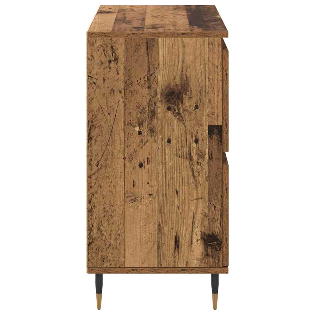 Sideboards 2 pcs Altholz 120 x 35 x 70 cm Holzwerkstoff