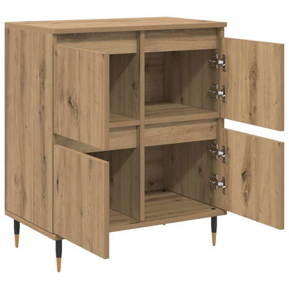 Sideboards 2 pcs Artisan-Eiche 120 x 35 x 70 cm Holzwerkstoff