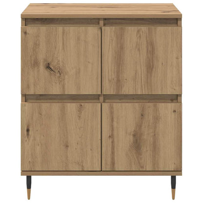 Sideboards 2 pcs Artisan-Eiche 120 x 35 x 70 cm Holzwerkstoff