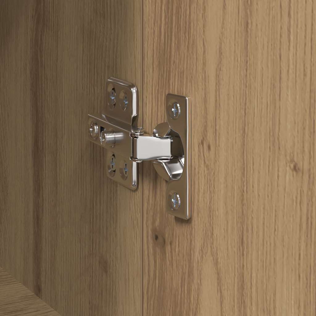 Sideboards 2 pcs Artisan-Eiche 120 x 35 x 70 cm Holzwerkstoff