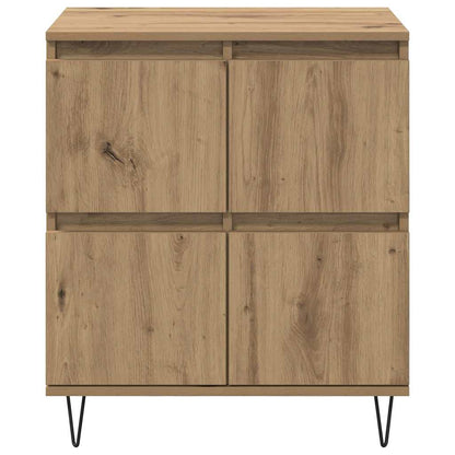 Sideboards 2 pcs Artisan-Eiche 120 x 35 x 70 cm Holzwerkstoff