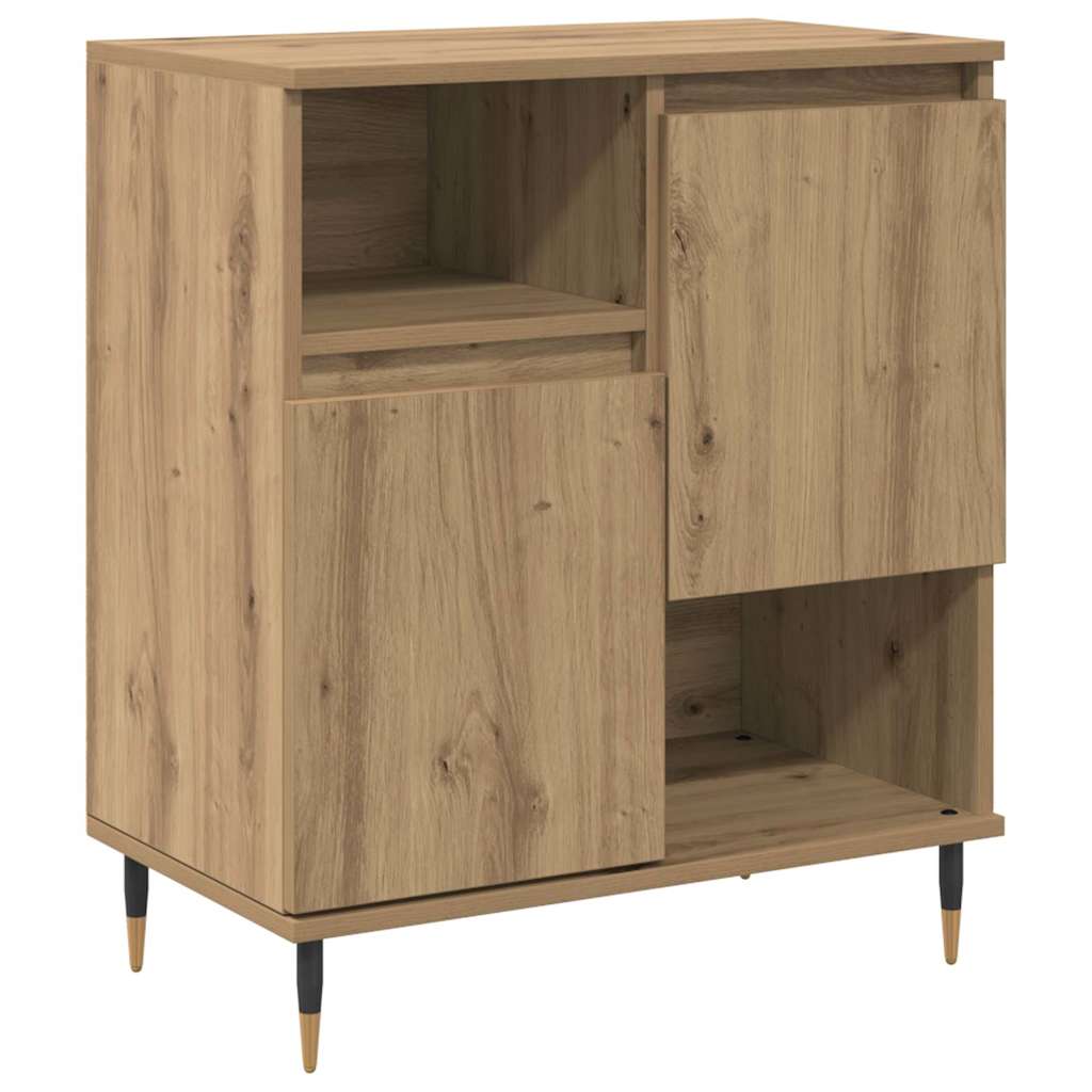 Sideboards 3 pcs Artisan-Eiche 180 x 35 x 70 cm Holzwerkstoff