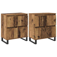 Sideboards 2 pcs Altholz 120 x 35 x 70 cm Holzwerkstoff