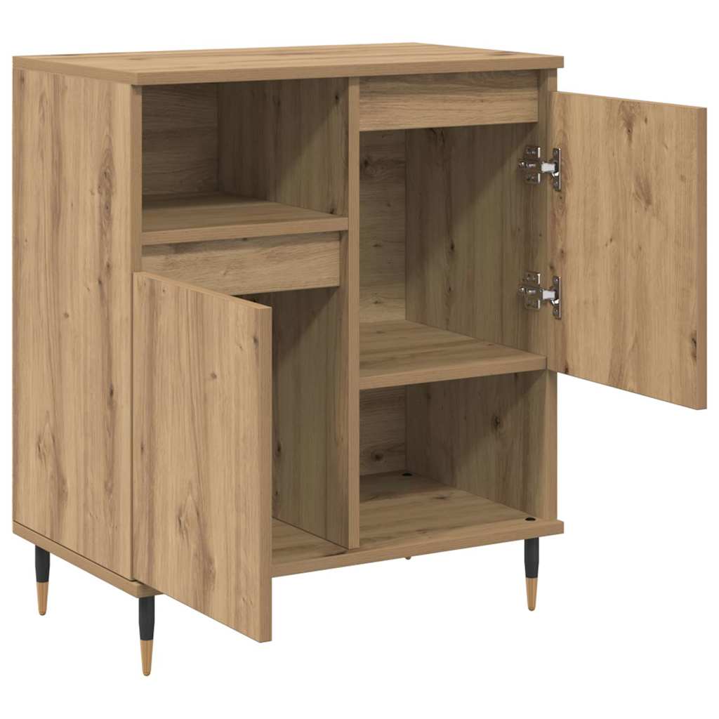 Sideboards 2 pcs Artisan-Eiche 120 x 35 x 70 cm Holzwerkstoff