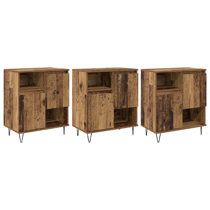 Sideboards 3 pcs Altholz 180 x 35 x 70 cm Holzwerkstoff