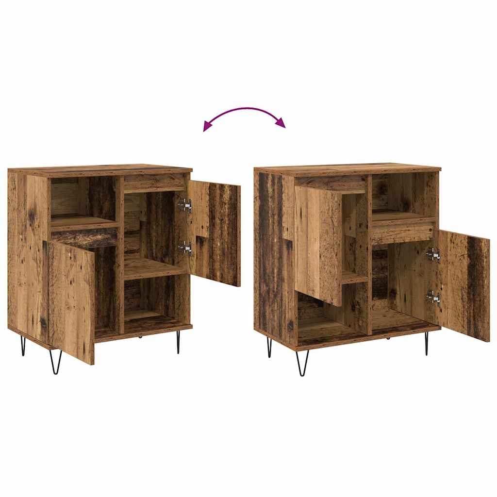 Sideboards 3 pcs Altholz 180 x 35 x 70 cm Holzwerkstoff