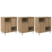 Sideboards 3 pcs Artisan-Eiche 180 x 35 x 70 cm Holzwerkstoff