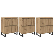Sideboards 3 pcs Artisan-Eiche 180 x 35 x 70 cm Holzwerkstoff