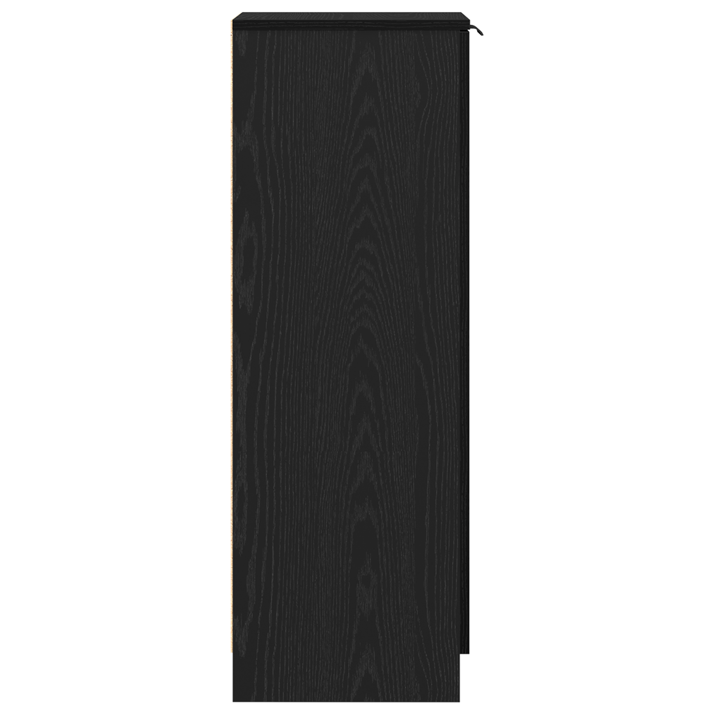 Schuhschrank Schwarze Eiche 29.5 x 35 x 101 cm Holzwerkstoff