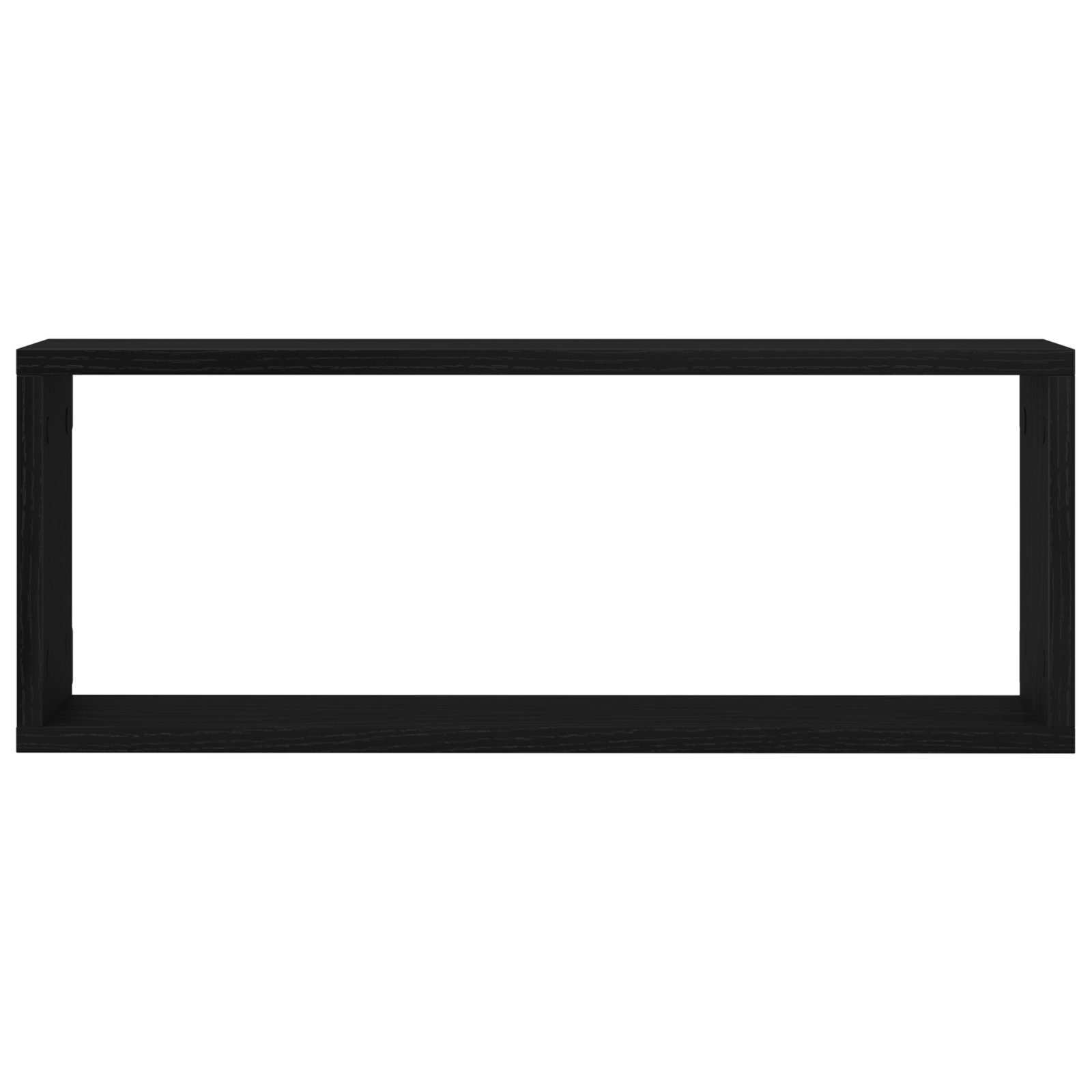 Wandregale 4 pcs Schwarze Eiche 60 x 15 x 23 cm Holzwerkstoff