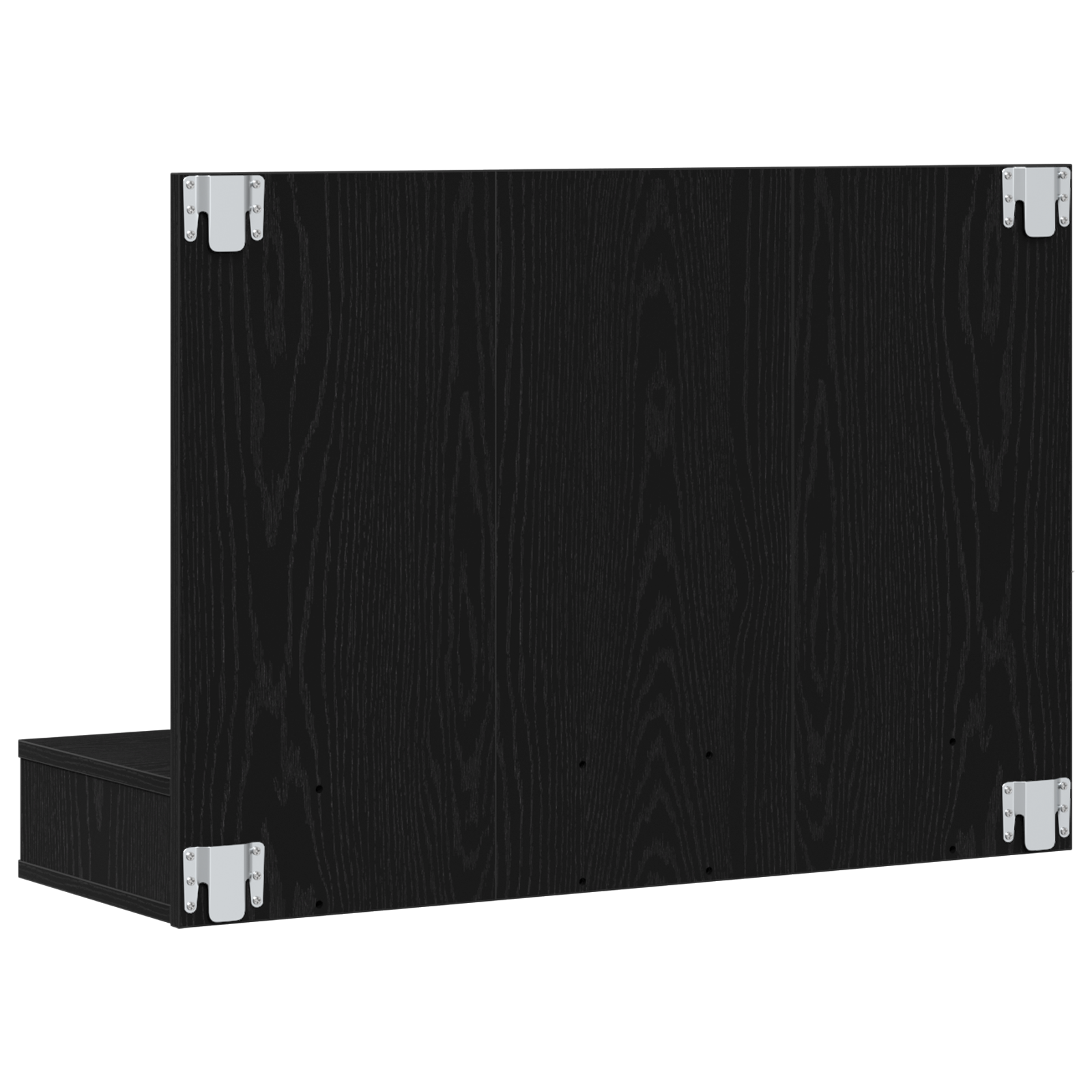 Spiegelschrank Schwarze Eiche 90 x 31,5 x 62 cm Holzwerkstoff