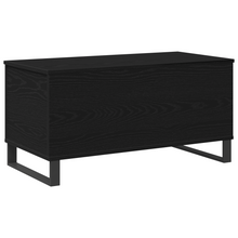 Couchtisch Schwarz Eichen-Optik 90 x 44.5 x 45 cm Holzwerkstoff