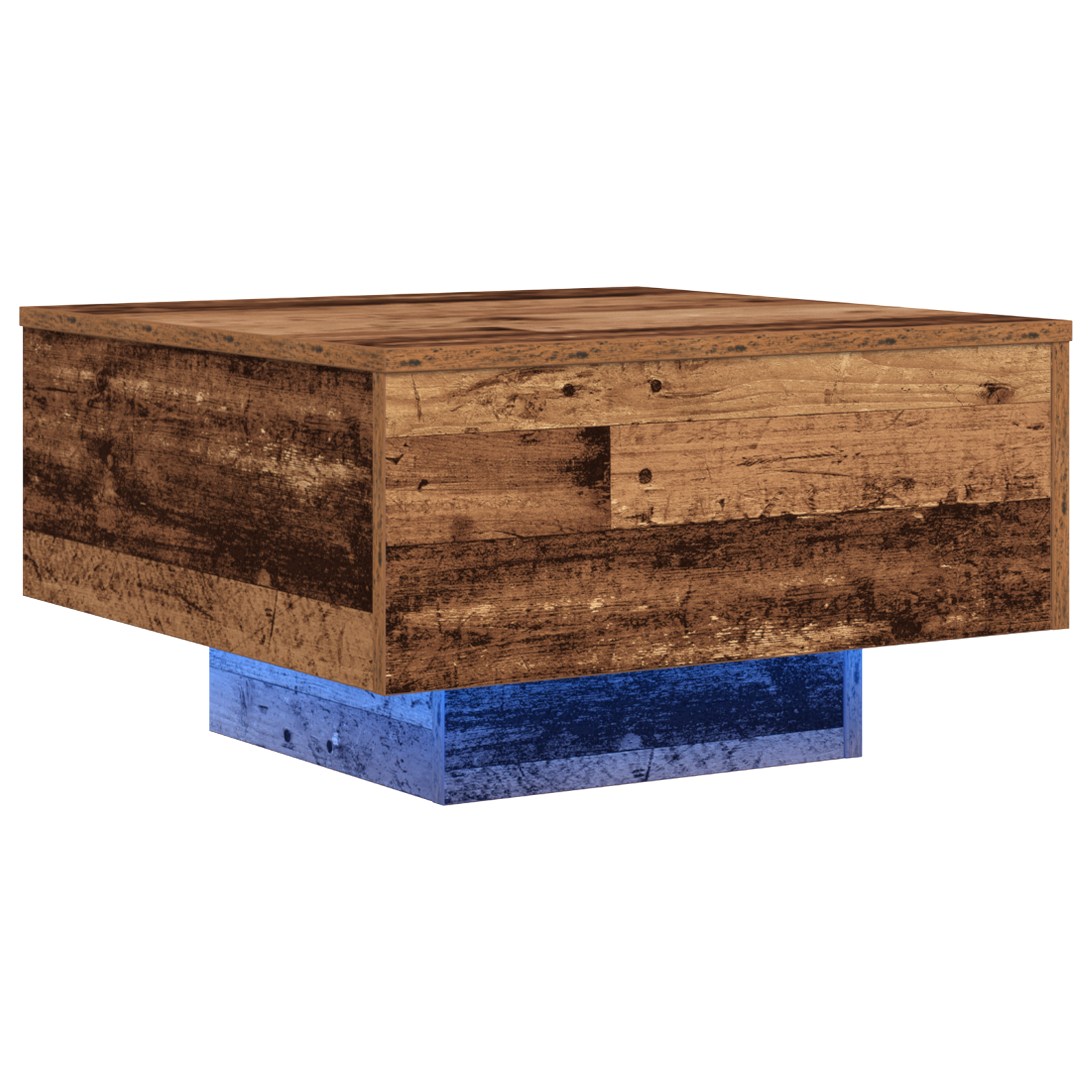 Couchtisch Altholz 55 x 55 x 31 cm Holzwerkstoff