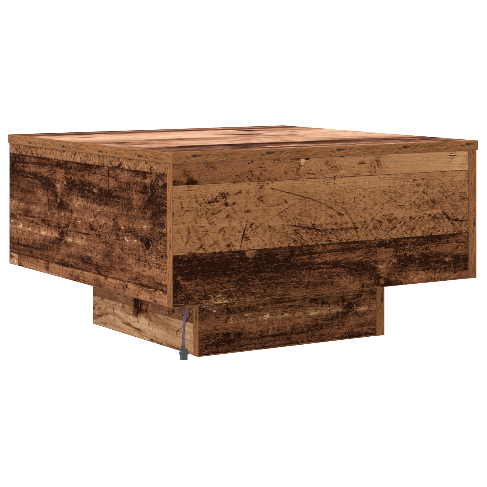 Couchtisch Altholz 55 x 55 x 31 cm Holzwerkstoff