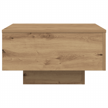Couchtisch Eiche handwerklich 55 x 55 x 31 cm Holzwerkstoff