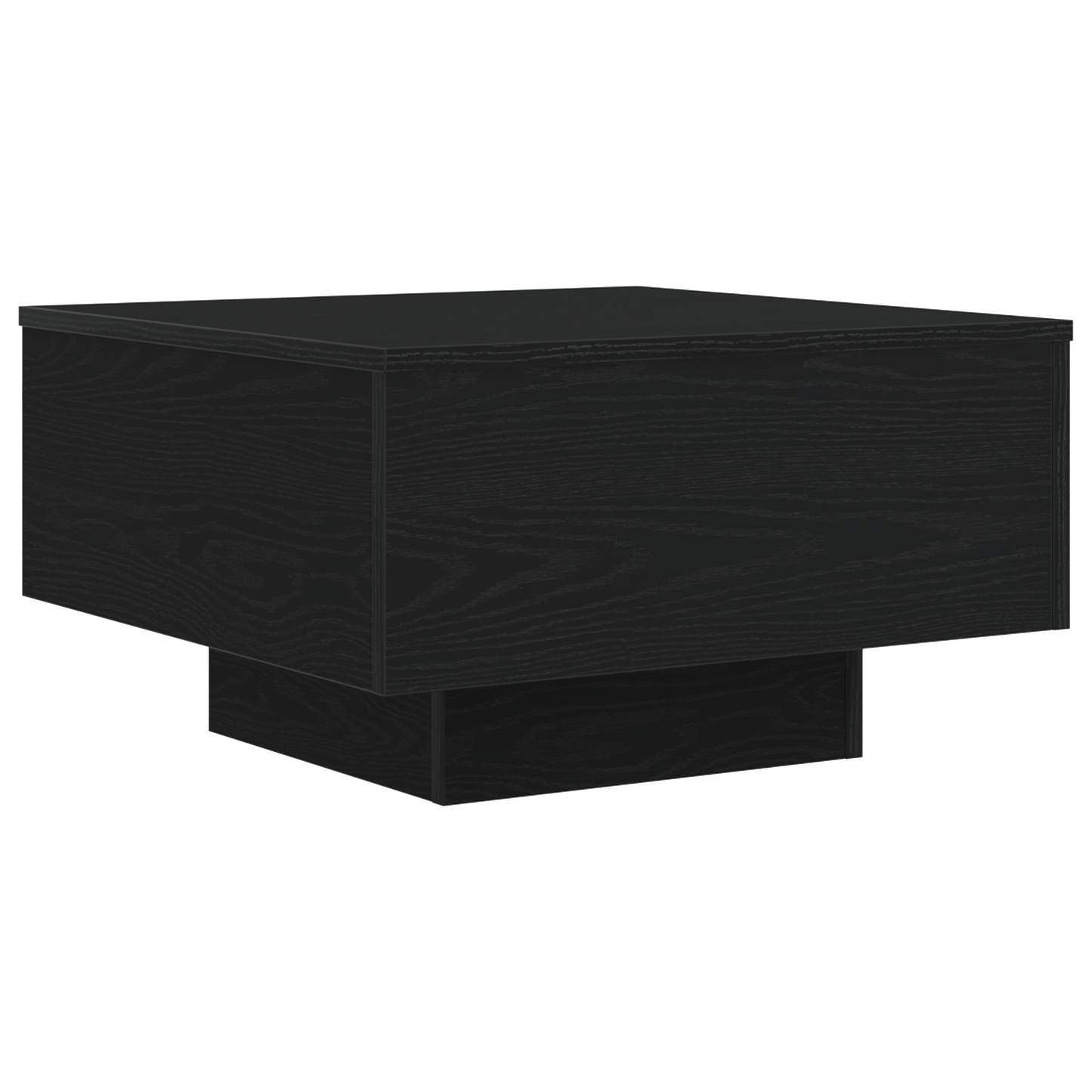 Couchtisch Schwarze Eiche 55 x 55 x 31 cm Holzwerkstoff