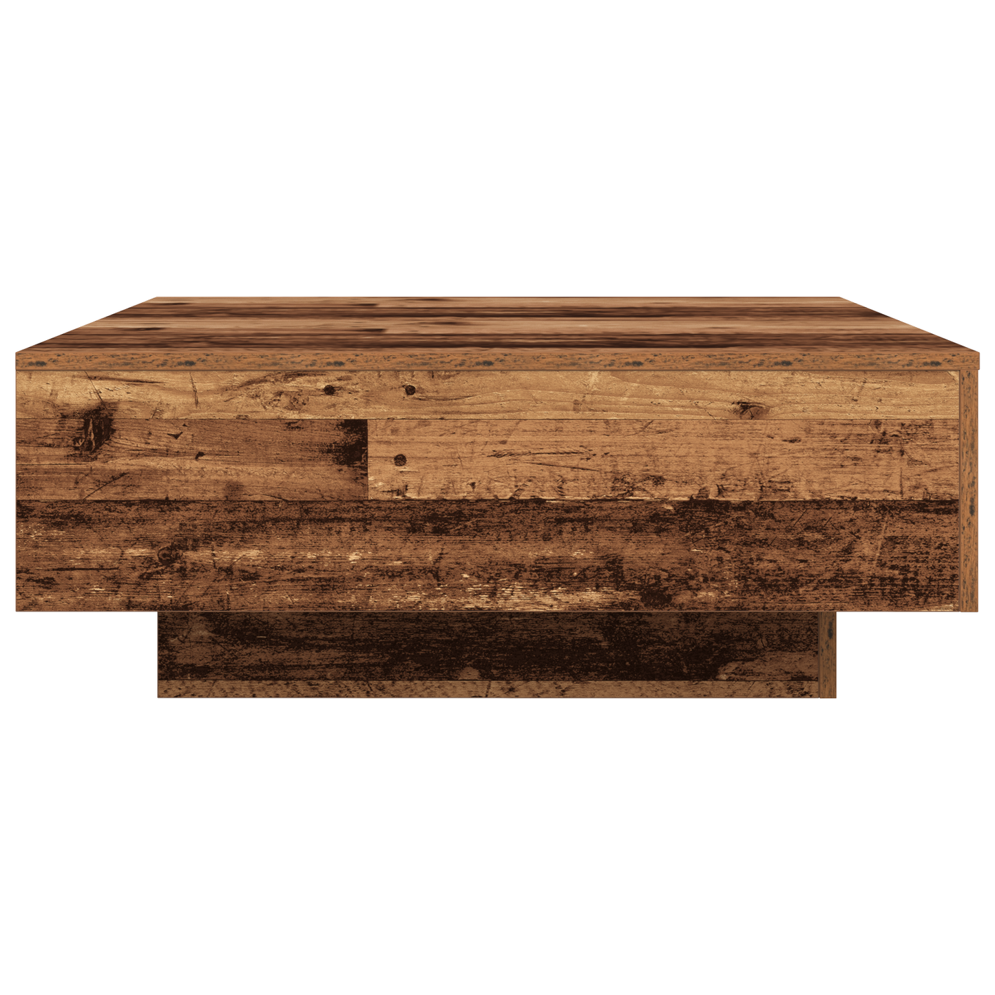 Couchtisch Altes Holz Blau 80 x 80 x 31 cm Holzwerkstoff