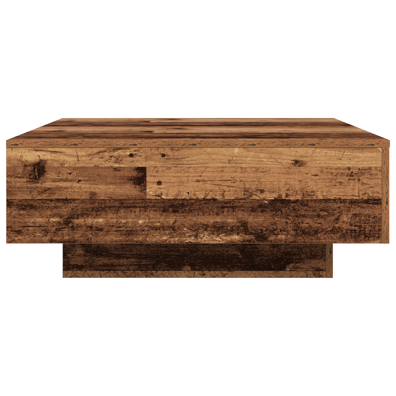 Couchtisch Altes Holz Blau 80 x 80 x 31 cm Holzwerkstoff