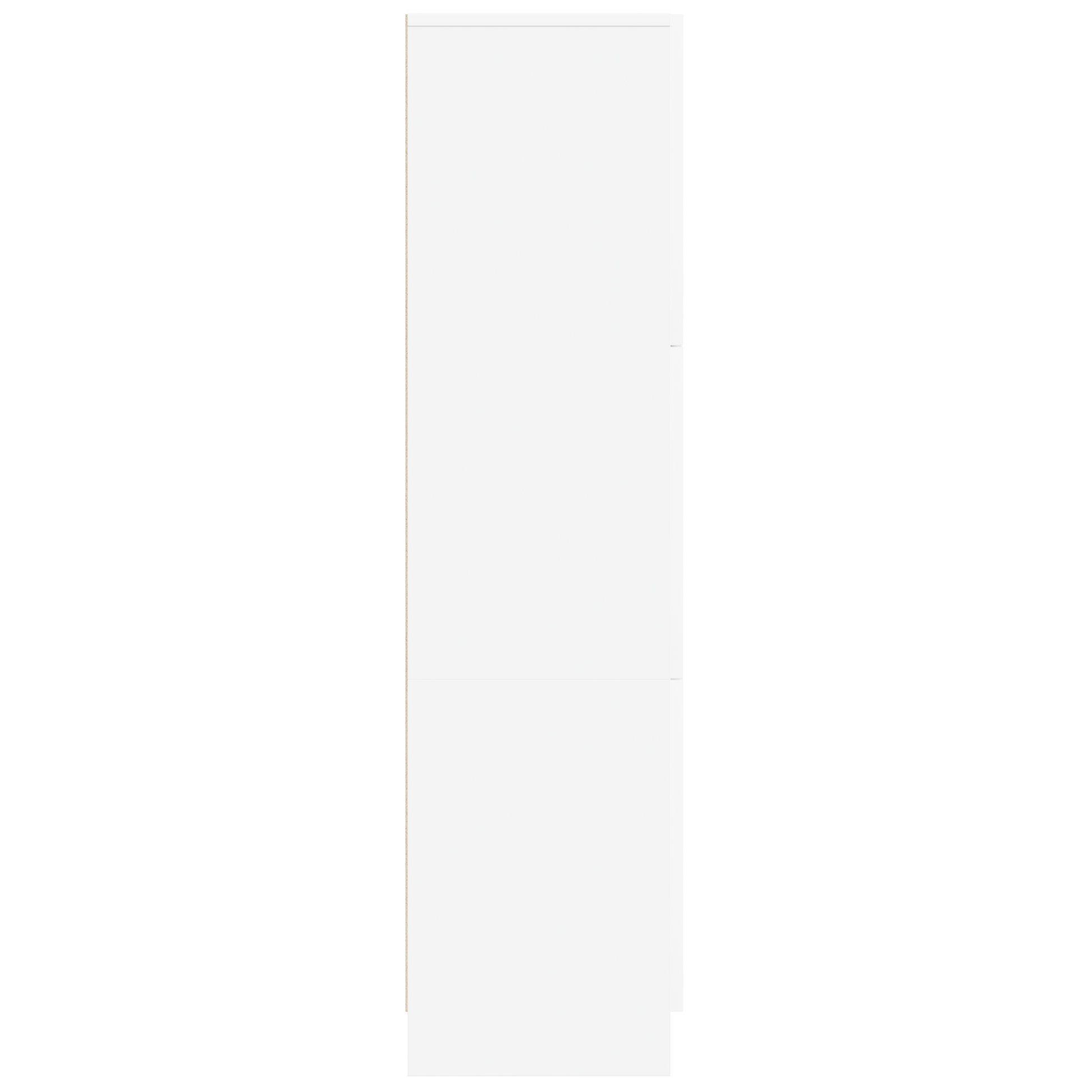 Highboard Weiß 31,5 x 32 x 124 cm Holzwerkstoff