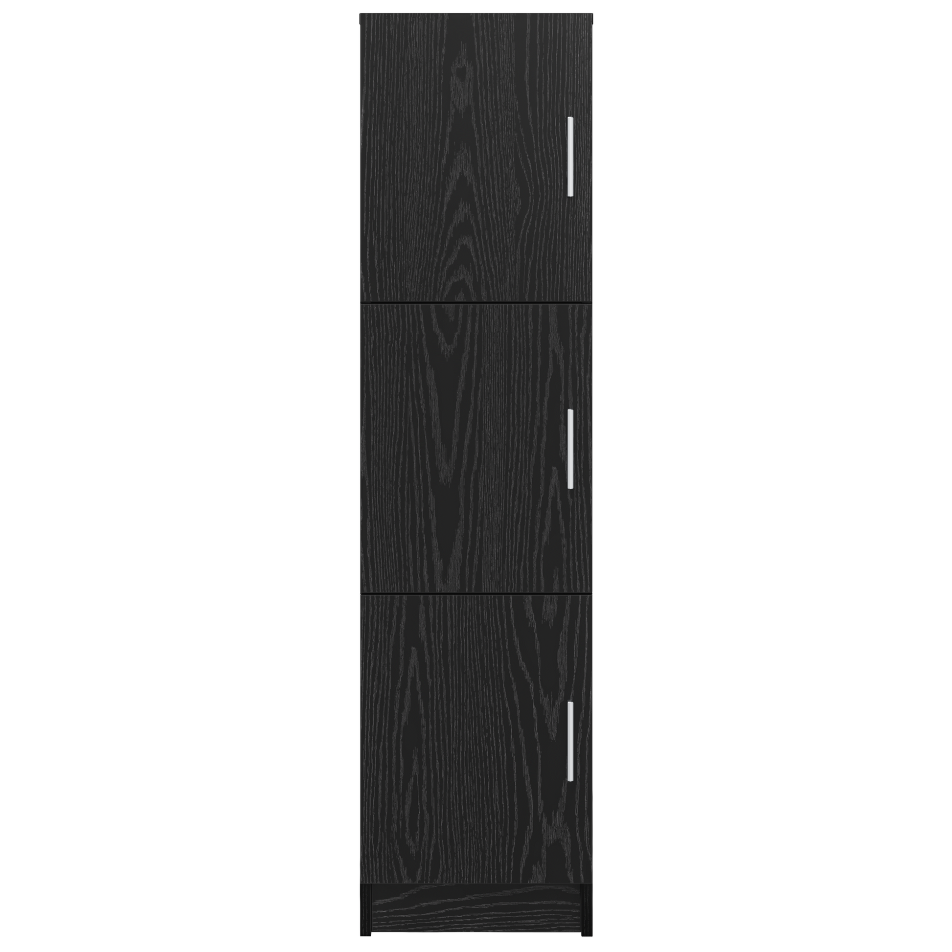 Highboard Schwarze Eiche 31,5 x 32 x 124 cm Holzwerkstoff