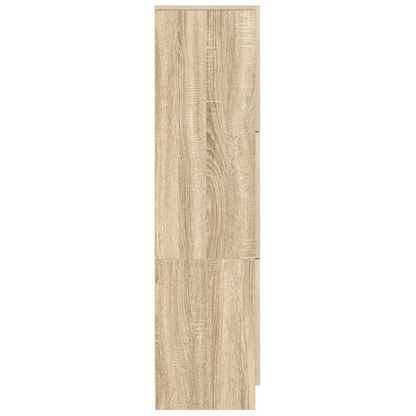 Highboard Sonoma Eiche 31,5 x 32 x 124 cm Holzwerkstoff