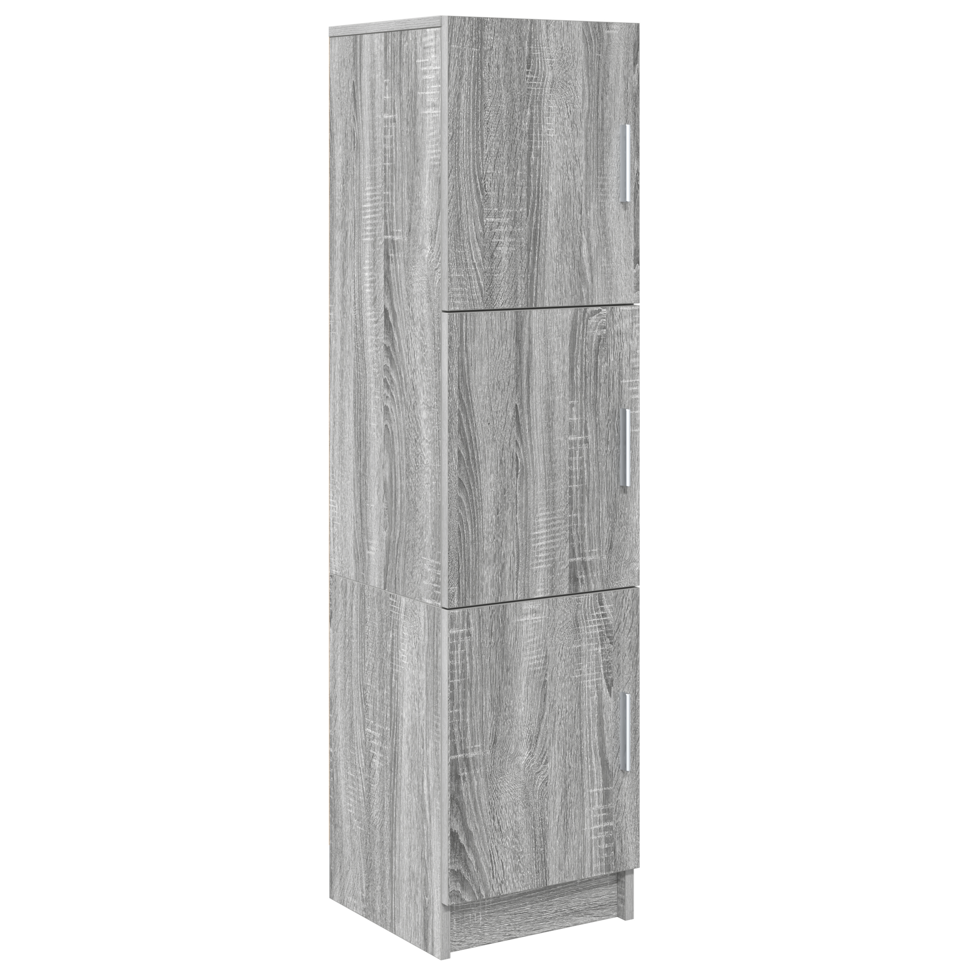 Highboard Grau Sonoma 31,5 x 32 x 124 cm Holzwerkstoff