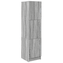 Highboard Grau Sonoma 31,5 x 32 x 124 cm Holzwerkstoff