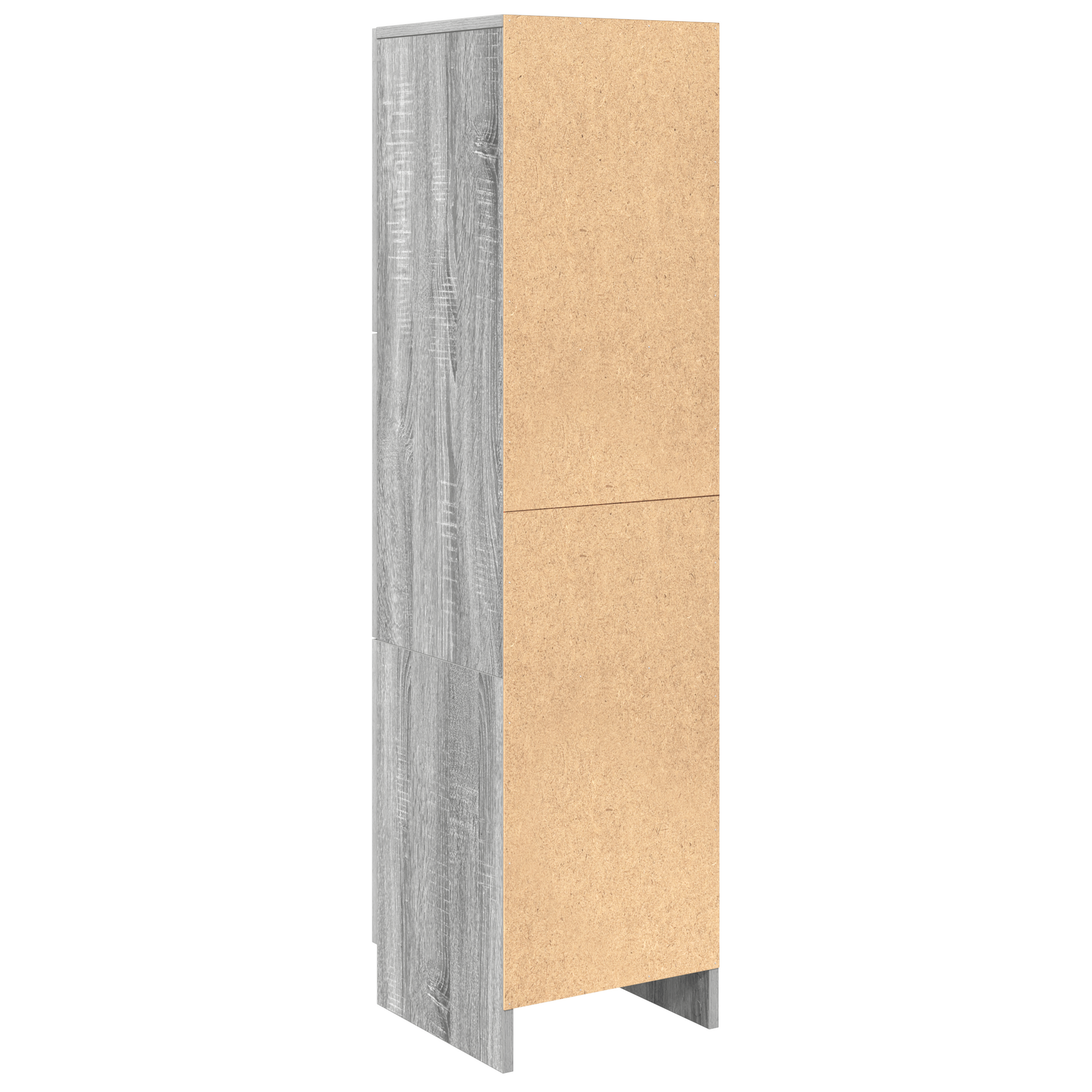 Highboard Grau Sonoma 31,5 x 32 x 124 cm Holzwerkstoff