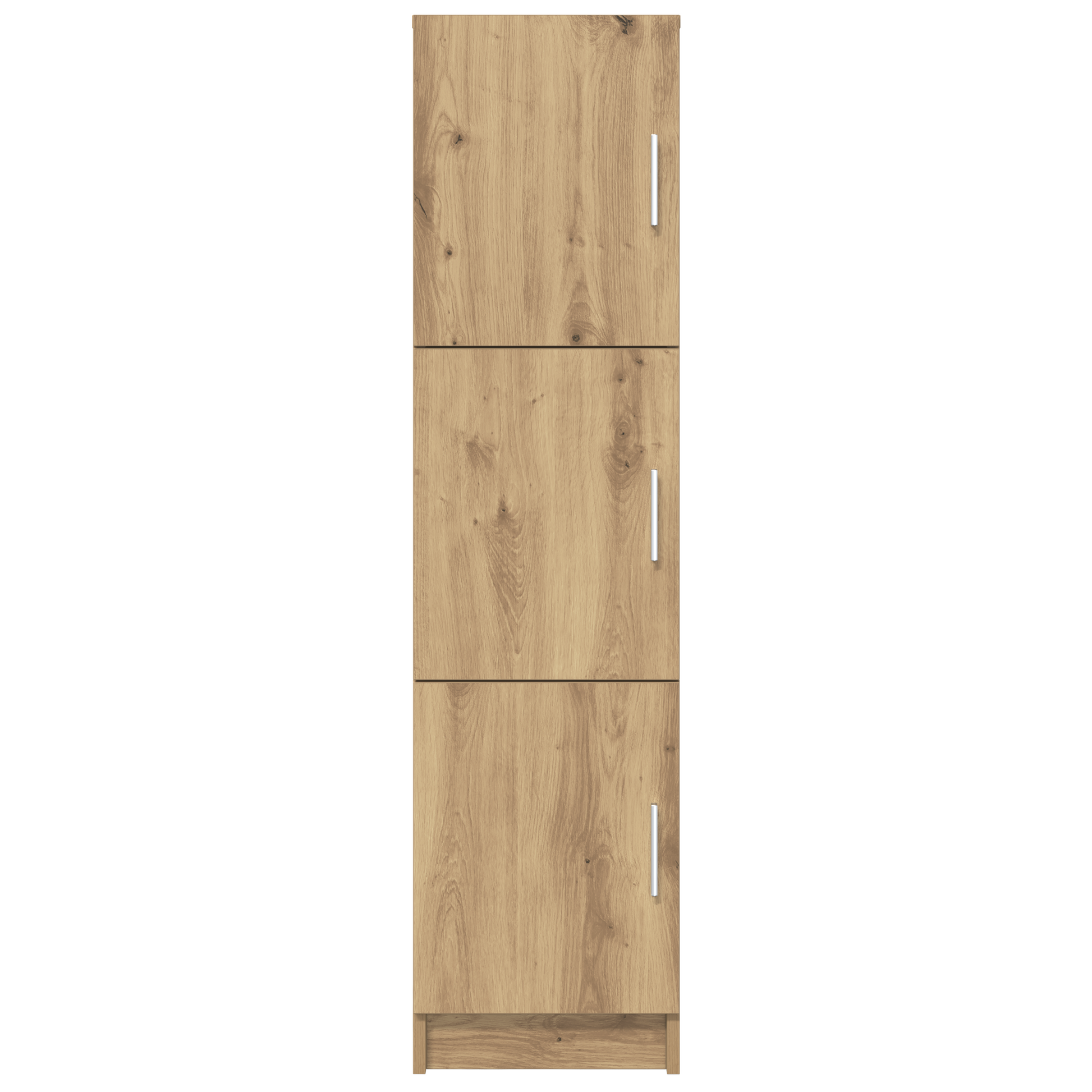 Highboard Eiche handwerklich 31,5 x 32 x 124 cm Holzwerkstoff