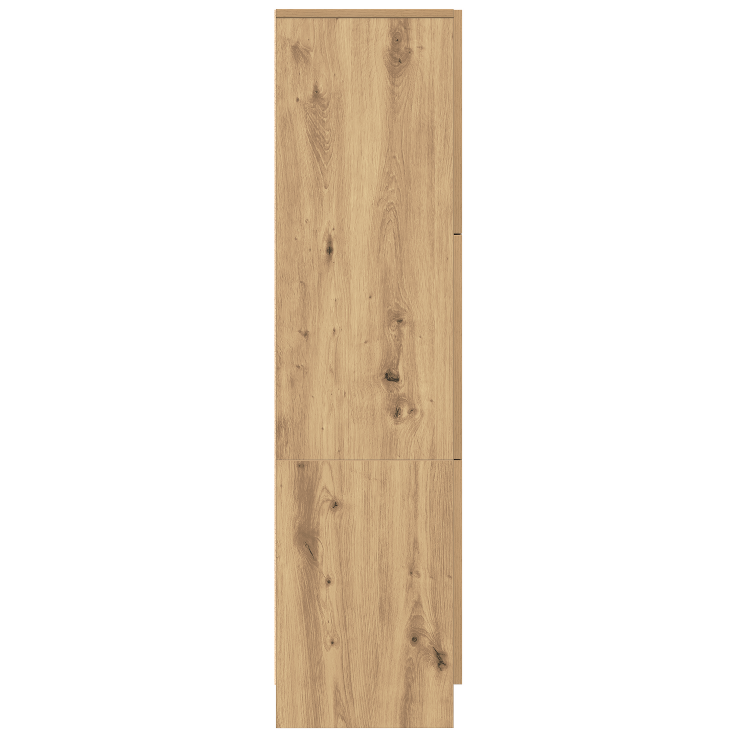 Highboard Eiche handwerklich 31,5 x 32 x 124 cm Holzwerkstoff