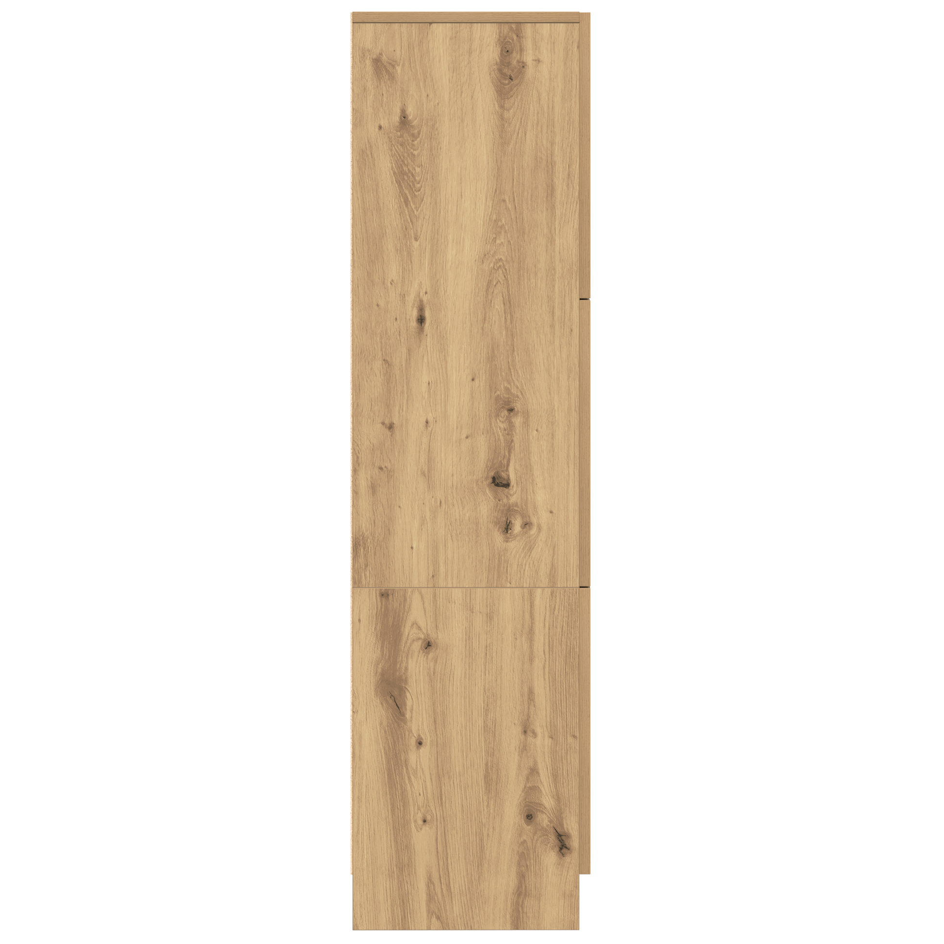 Highboard Eiche handwerklich 31,5 x 32 x 124 cm Holzwerkstoff