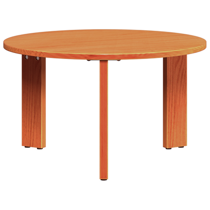 Couchtisch 3 pcs Wachsbraun 47,5 x 47,5 x 27 cm